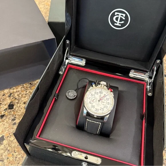 CT Scuderia chronograph Corsa Classic 012. Swiss-made. Just serviced. - Picture 3 of 8